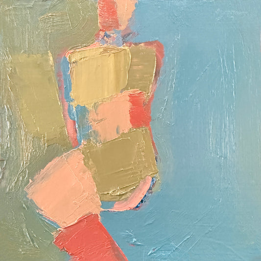 Color Study Abstract 1 -SOLD
